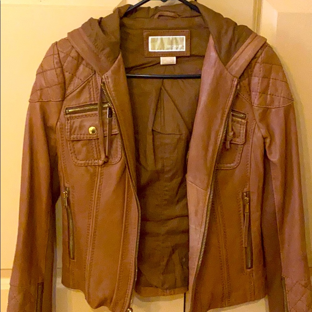 Michael Kors leather jacket